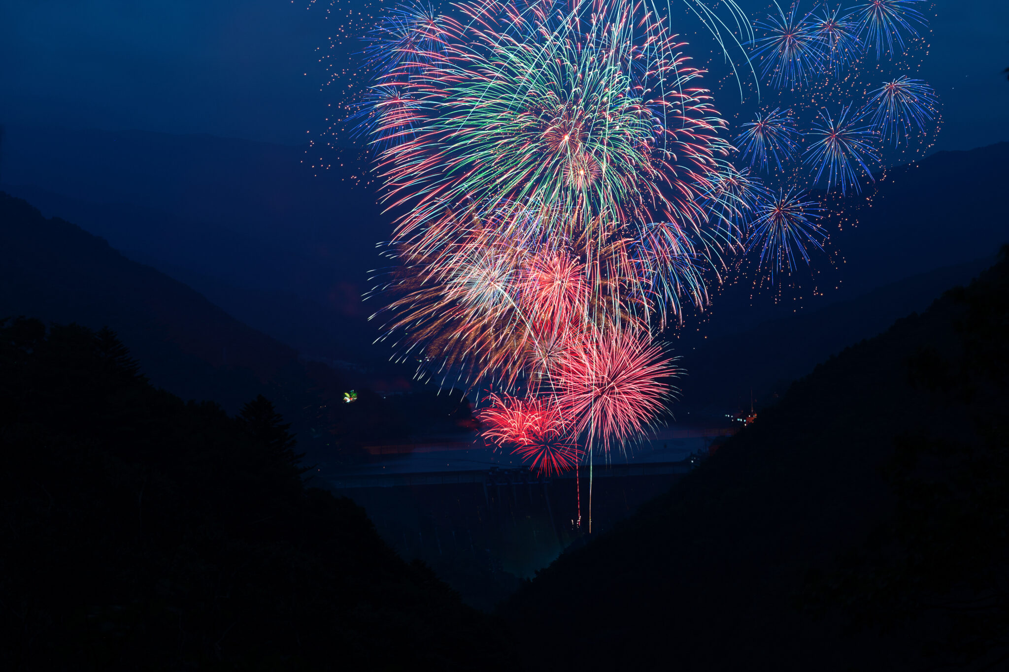 草木湖まつり花火
